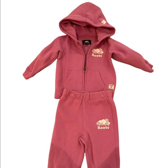 Roots Sweat Set Size 12-18mo NWOT - Picture 3 of 4